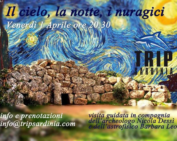 Il cielo, la notte, i nuragici... a un passo da Cagliari, con aperitivo -    sabato 21 Aprile